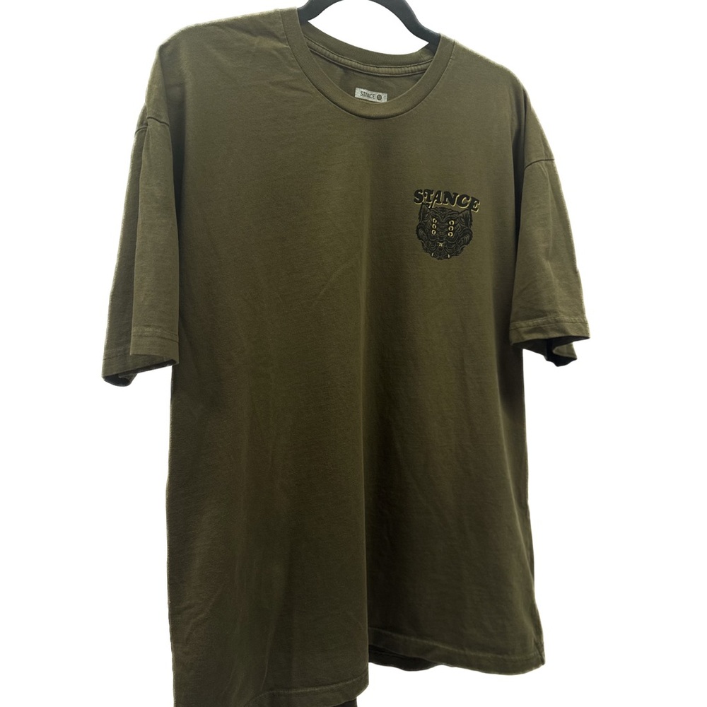 Stance Green Short Sleeve Tee Classic Fit